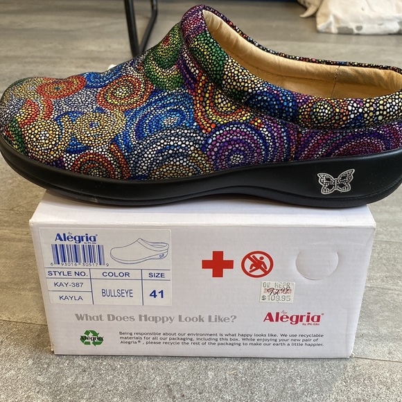 Alegria Rainbow Slip-On Clogs Women’s 10 - Picture 5 of 9